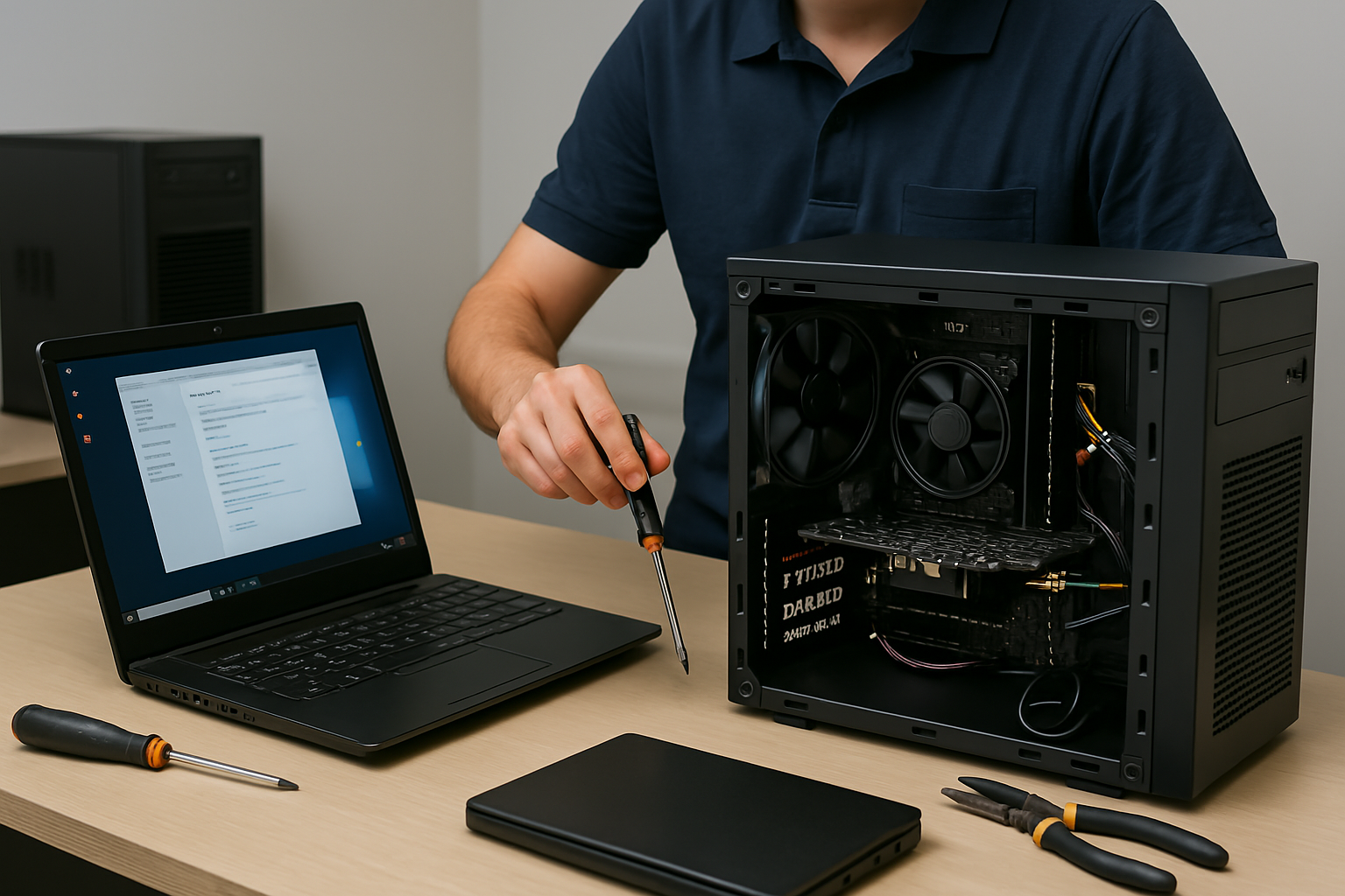 Ilustración de Soporte computacional